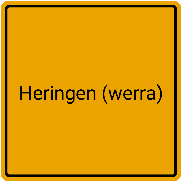 Meldebestätigung Heringen (Werra)